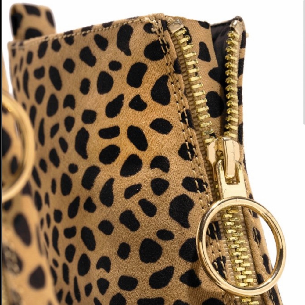 Sarah Cheetah Ankle Bootie - Picture 3 of 5
